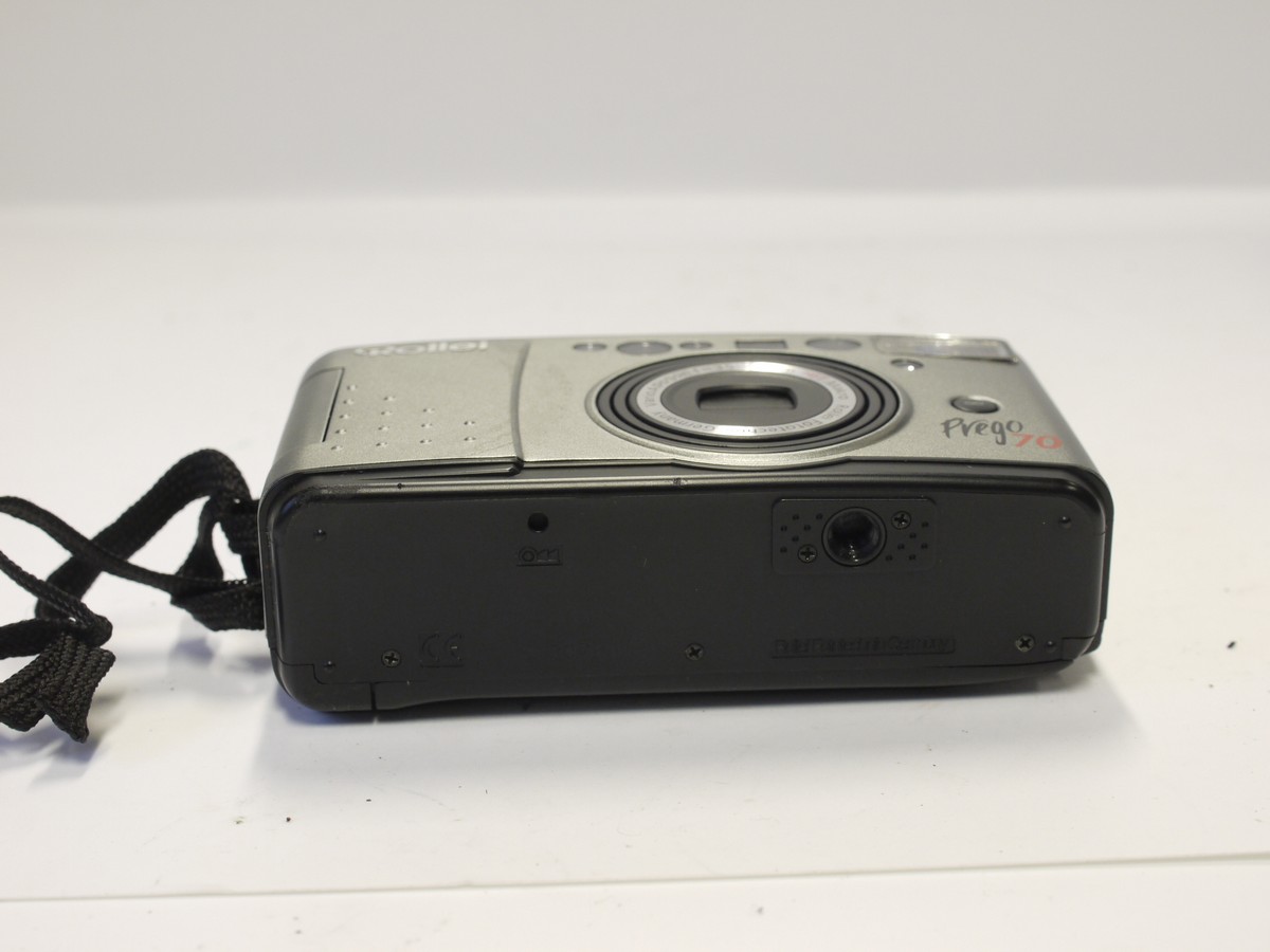 mwclassiccameras-20230420-367 Rollei Prego 70 Silver Grey 35mm Point-&-Shoot AF compact camera with 35-70mm Vario Apogon lens + strap & case