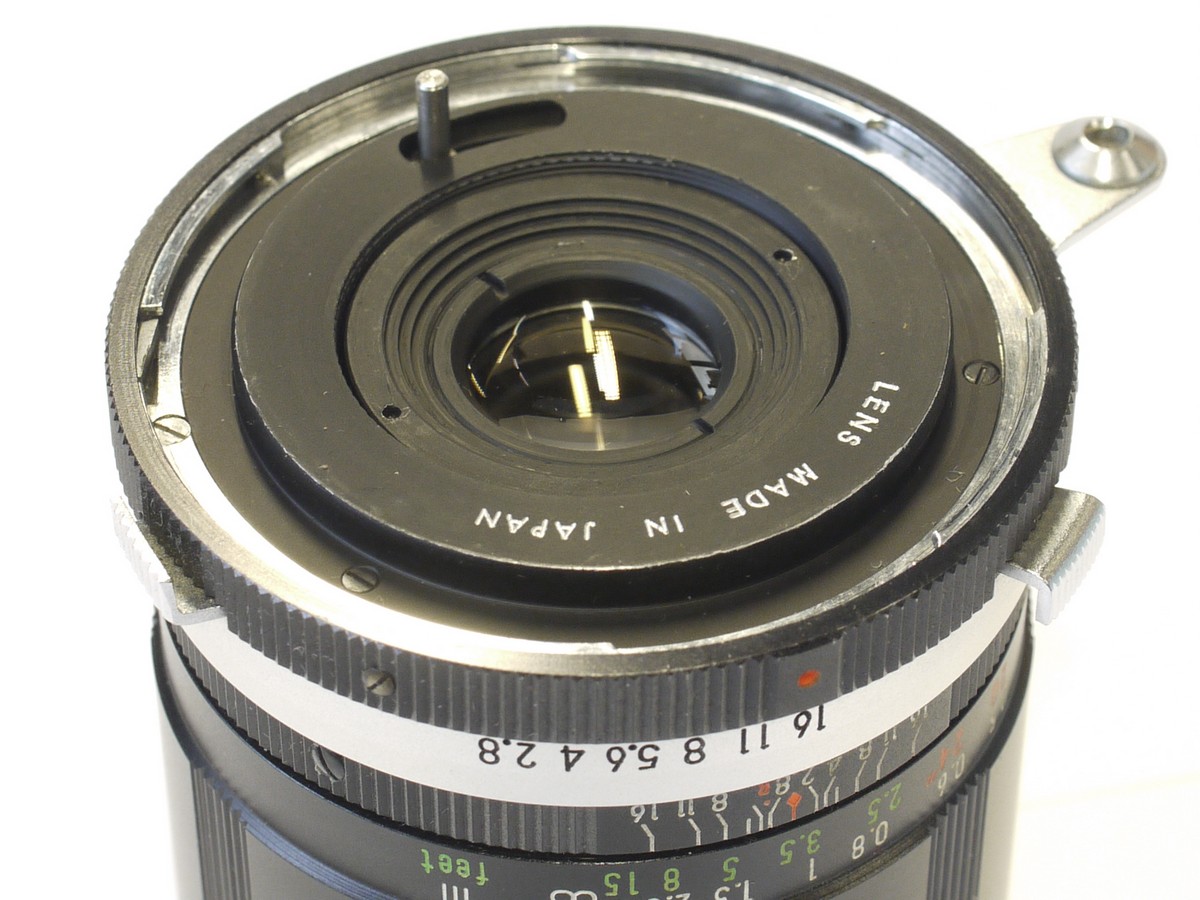 mwclassiccameras-20230428-233 Miranda 2.8cm f2.8 Auto Miranda bayont mount lens + Miranda lens hood (cased & boxed), caps, case & matching numbered box with packaging