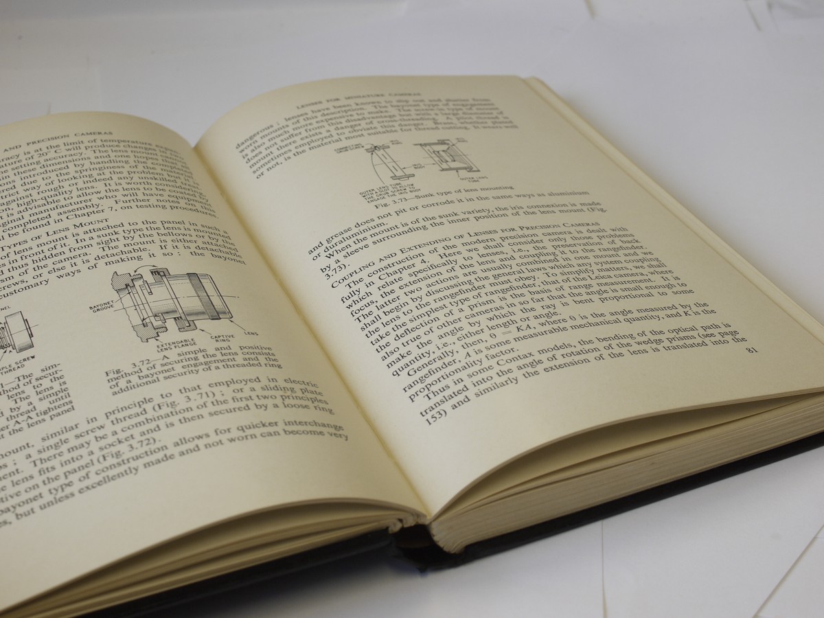 mwclassiccameras-20230428-297 Miniature & Precision Cameras, book by Lipinski c1955 1st Edition. 300 pages in English