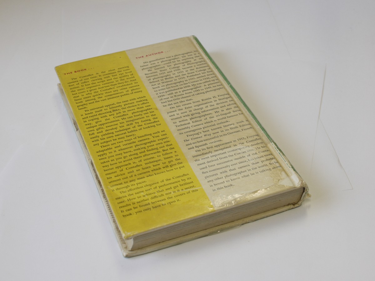 mwclassiccameras-20230428-338 The Contaflex Way, book by H Freitag c1957. Hardbound with dust cover. 312 pages in English