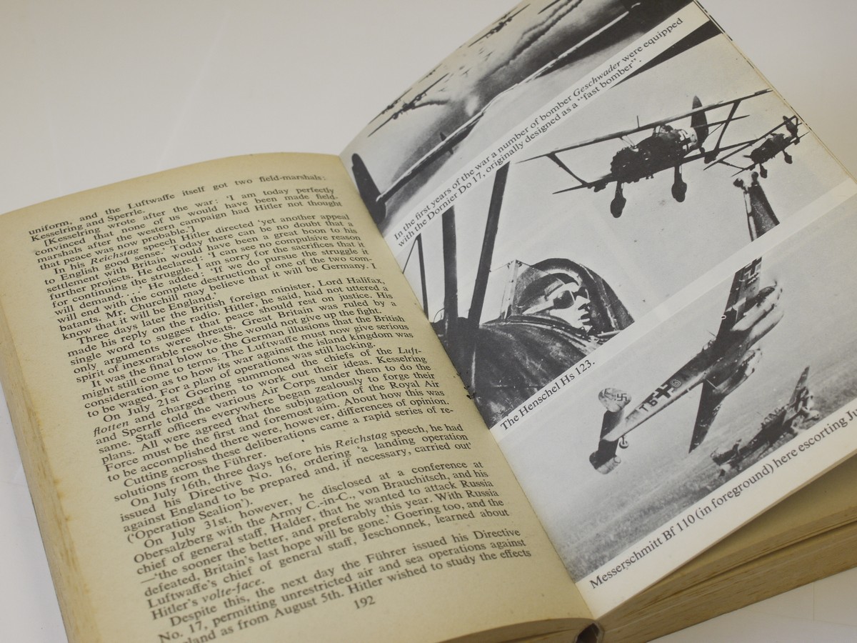 mwclassiccameras-20230428-355 The Luftwaffe War Diaries, book by Cajus Bekker c1972. 508 pages in English