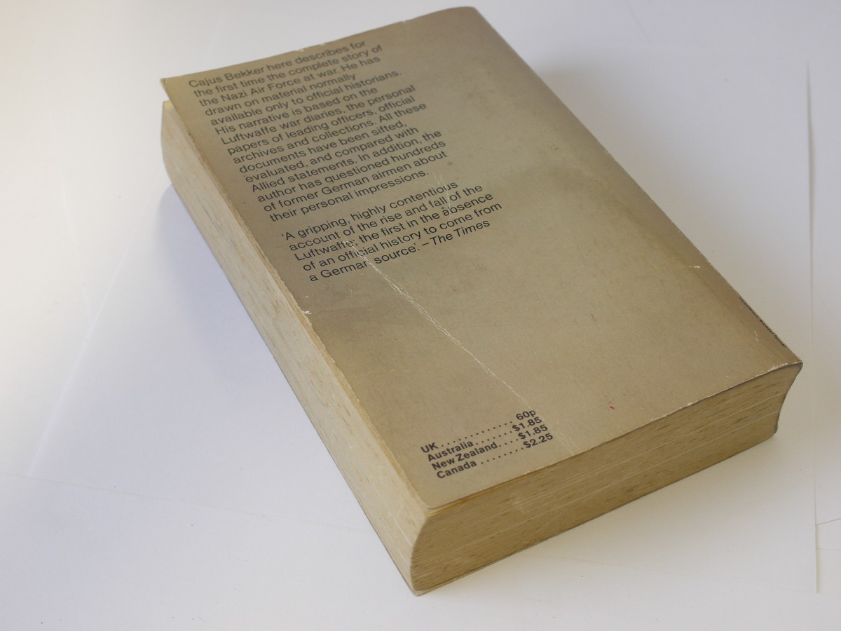 mwclassiccameras-20230428-356 The Luftwaffe War Diaries, book by Cajus Bekker c1972. 508 pages in English