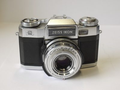 Zeiss Ikon Contaflex Super B selenium metered 35mm SLR + 50mm f2.8 Tessar