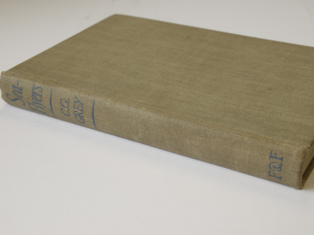 mwclassiccameras-20230505-10 Sea Flyers book by C.G. Grey. Hardbound c1942. 256 pages in English
