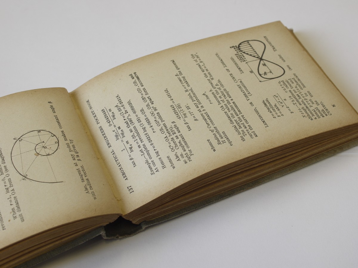 mwclassiccameras-20230505-2 Molesworths Aeronautical Engineers Pocket Book c1942, by Albert Peter Thurston & W.O Manning Hardbound. 320 pages in English