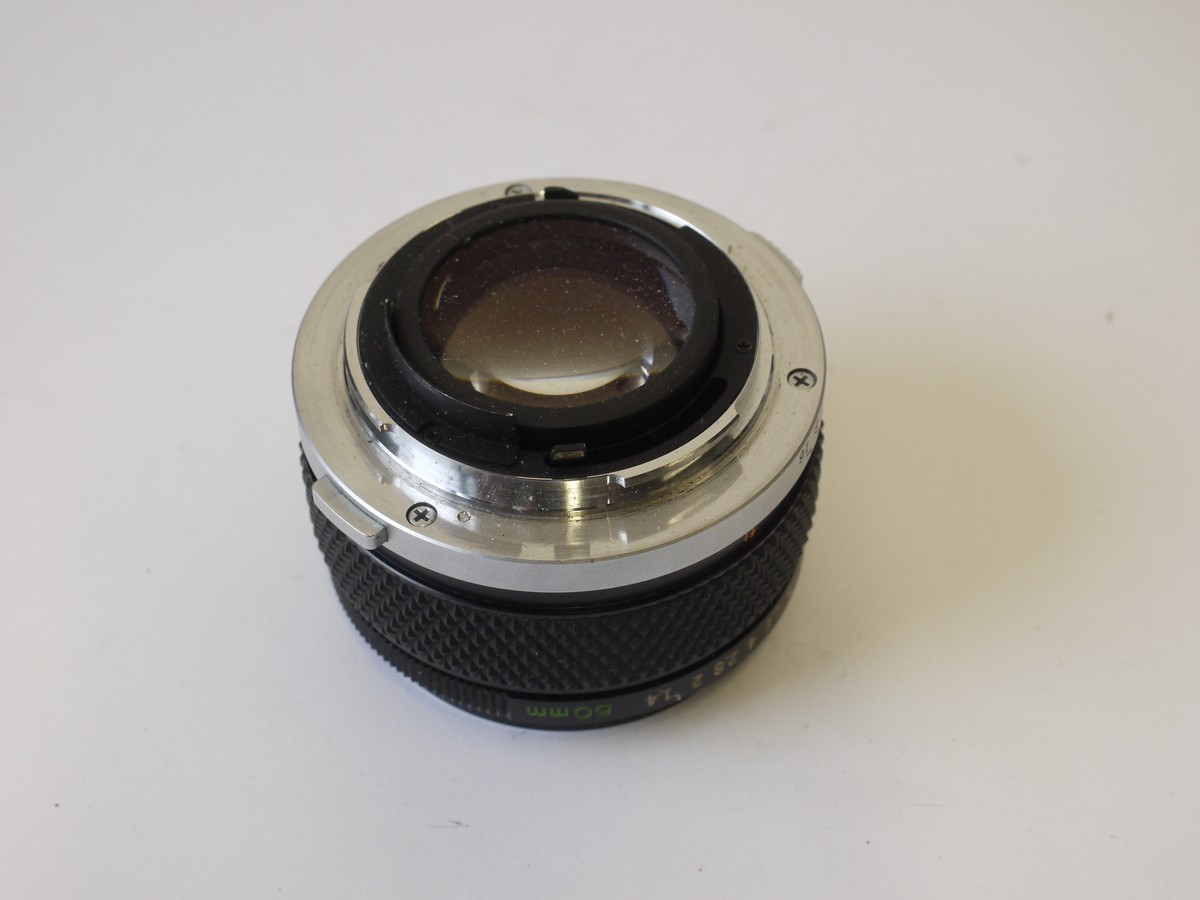 Olympus G.Zuiko 50mm F/1.4 Prime Lens – Manual Focus, OM-Mount, Refurbished With 1-Year Warranty