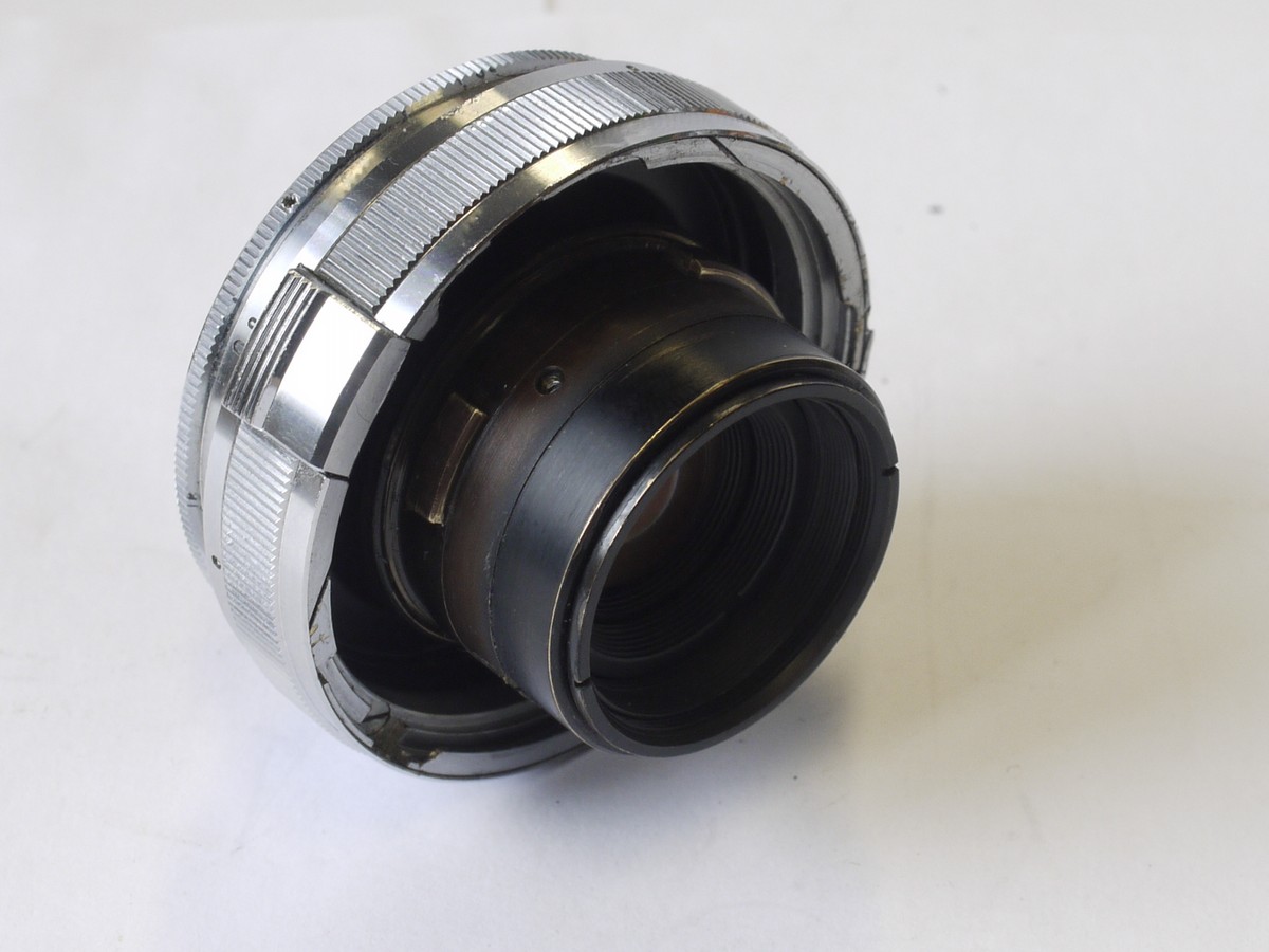 mwclassiccameras-20230526-265 Carl Zeiss 35mm f3.5 Planar Post-War Contax IIa/IIIa rangefinder mount lens + Zeiss rear cap