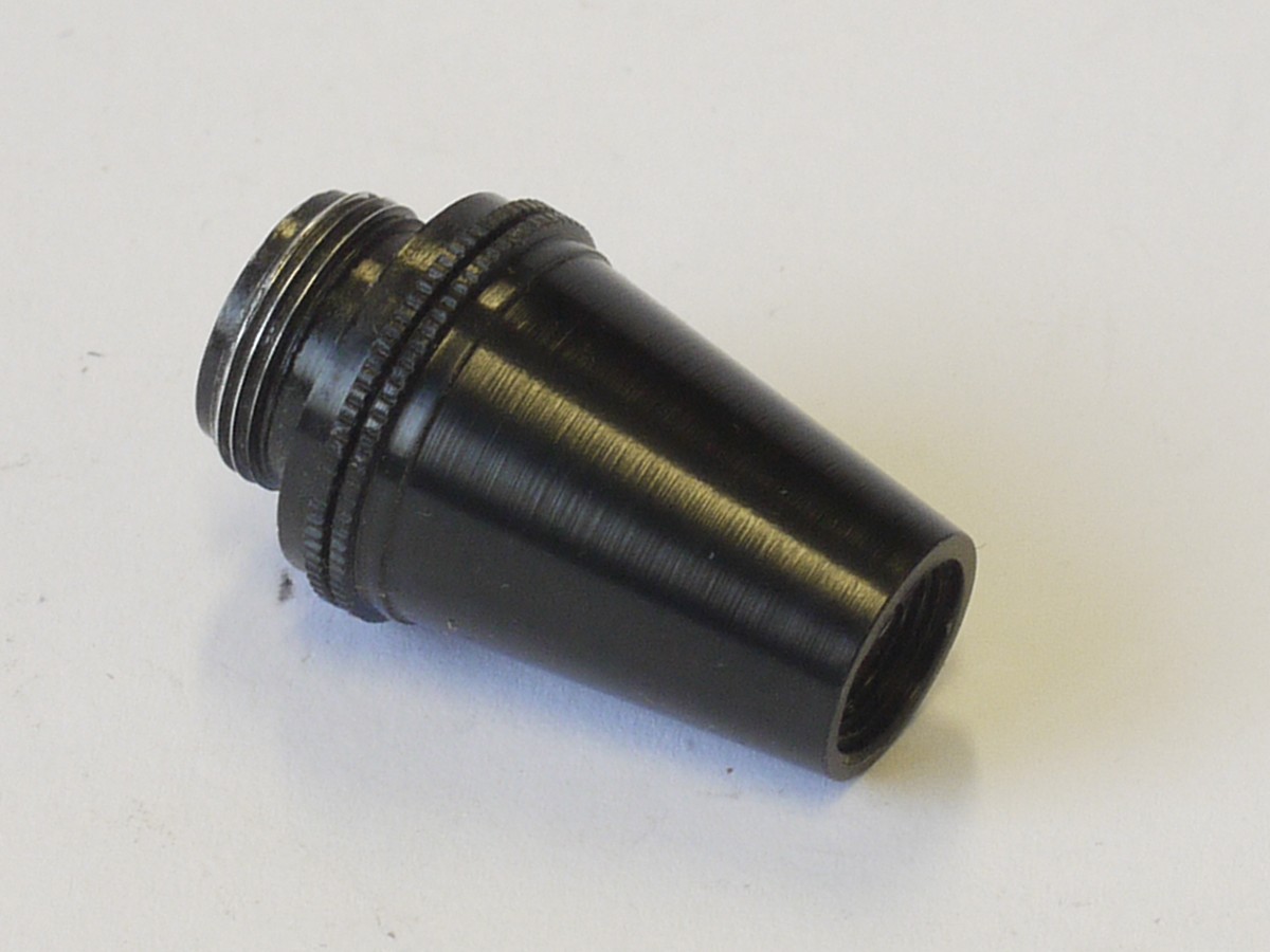 mwclassiccameras-20230602-241 Corfield 135mm screw-in Eyepiece finder for use with Perifex Leica Copy + makers Box