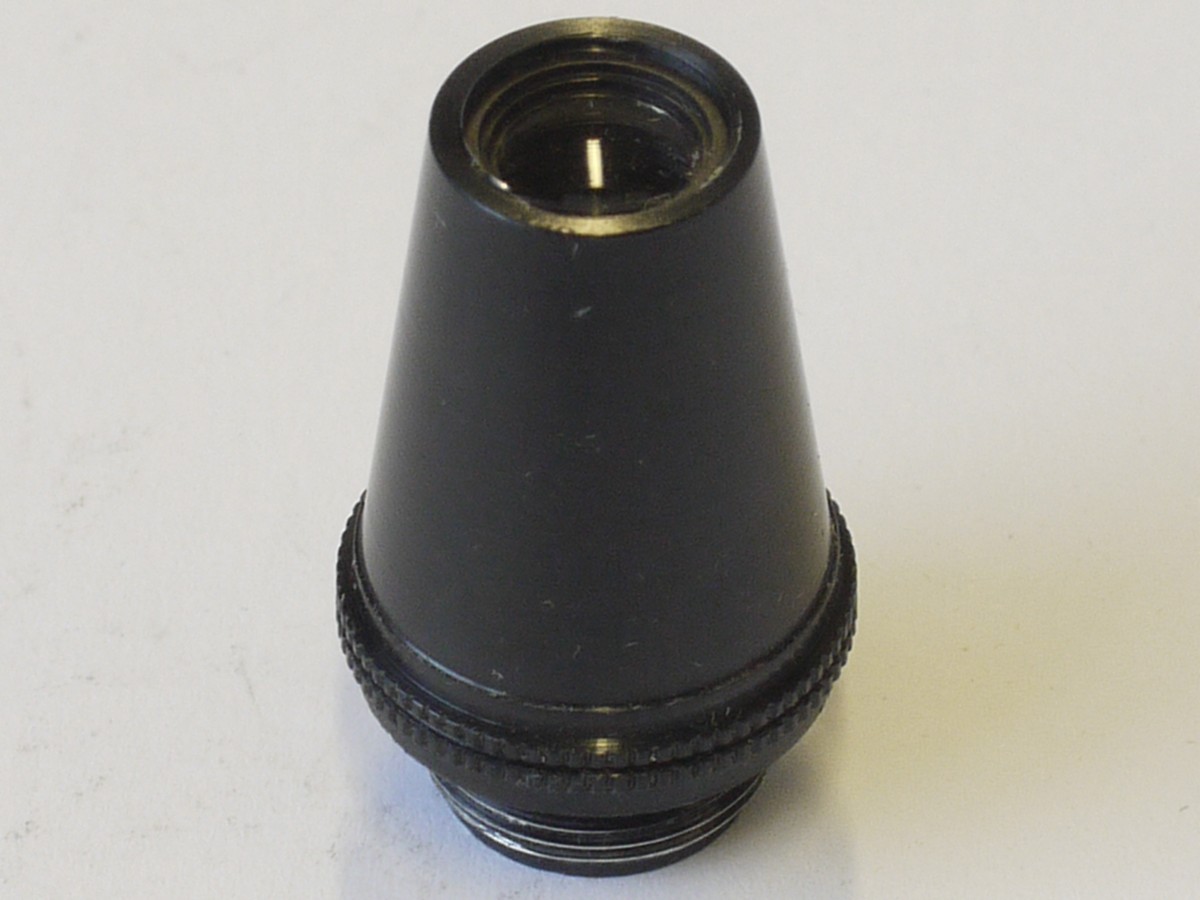mwclassiccameras-20230602-243 Corfield 135mm screw-in Eyepiece finder for use with Perifex Leica Copy + makers Box
