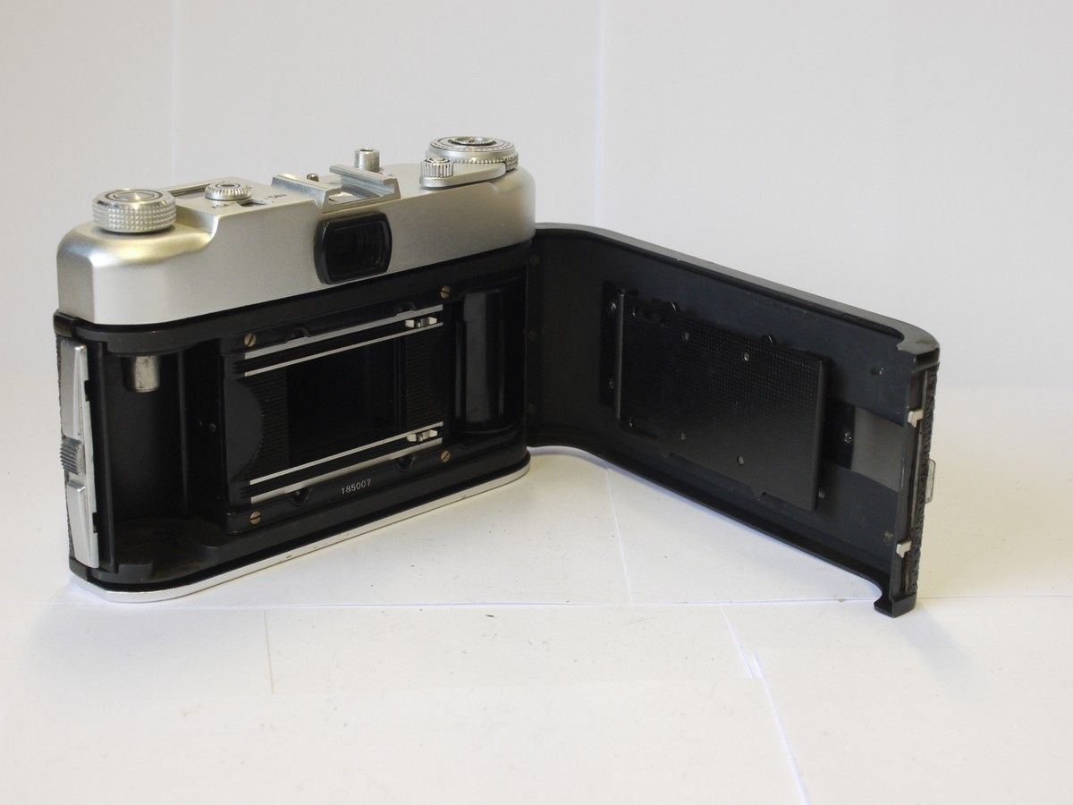 mwclassiccameras-20230602-319 Regular Cita III 35mm selenium metered coupled rangefinder camera with 50mm f2.8 Tessar lens in Prontor-SVS shutter + makers ER case