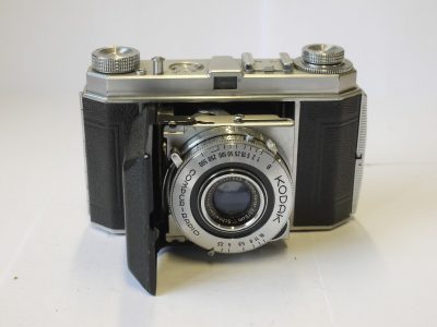 Kodak Retina I 35mm folding camera with Schneider 5cm f3.5 Xenar coated lens in Synchro Compur shutter