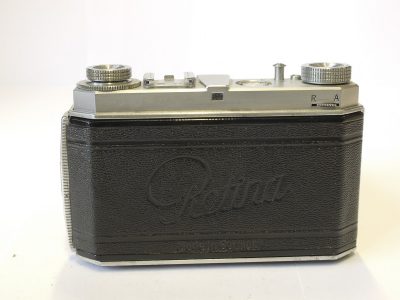 Kodak Retina I 35mm folding camera with Schneider 5cm f3.5 Xenar coated lens in Synchro Compur shutter