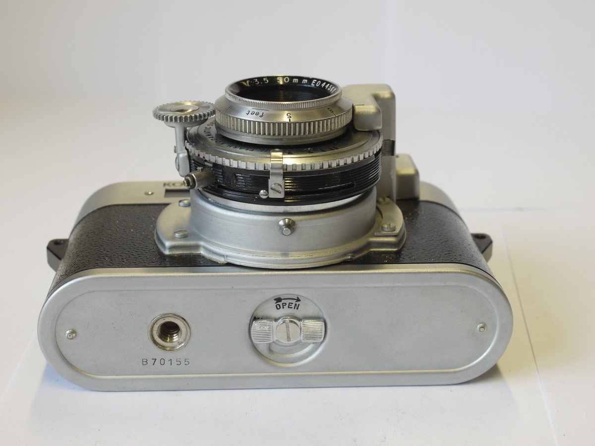mwclassiccameras-20230602-528 Kodak 35 camera, 35mm coupled rangefinder camera with 50mm f3.5 Anastigmat