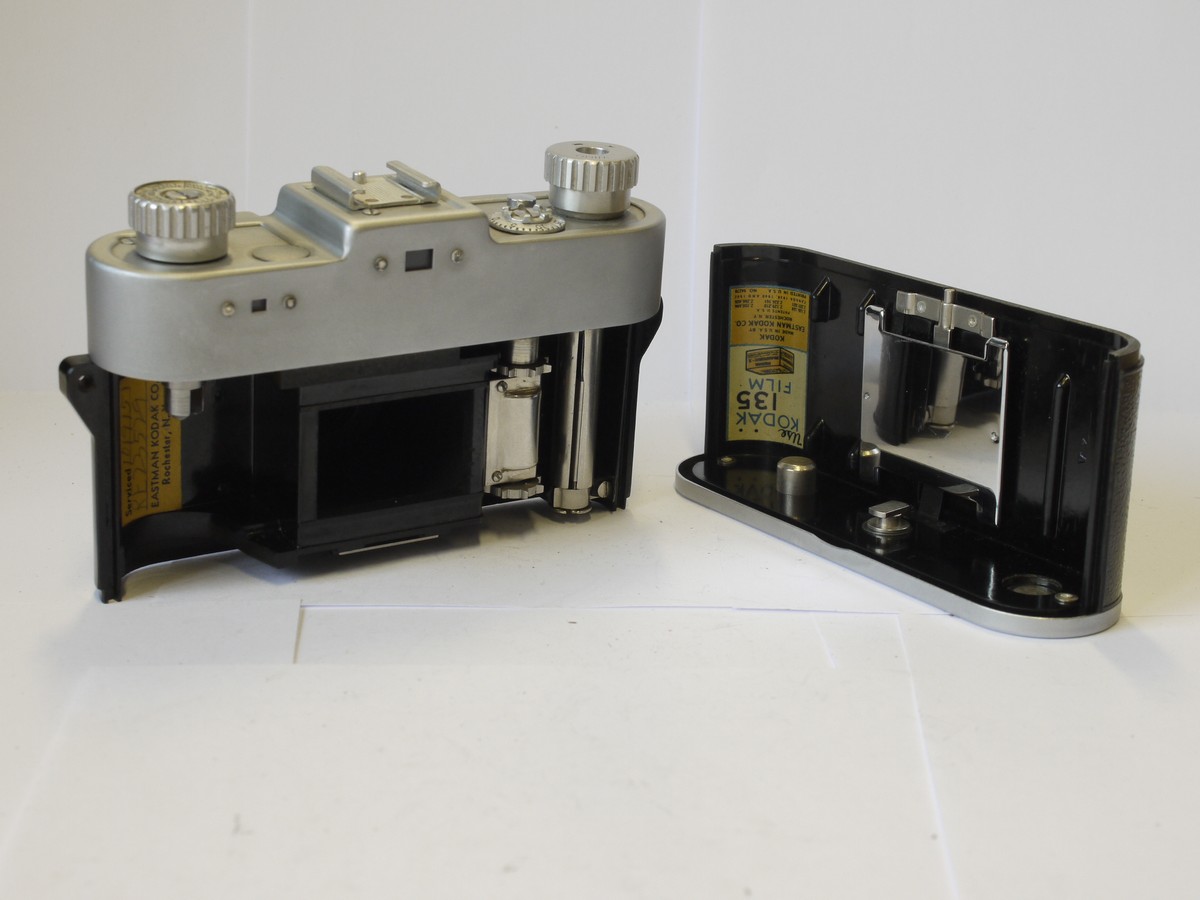 mwclassiccameras-20230602-529 Kodak 35 camera, 35mm coupled rangefinder camera with 50mm f3.5 Anastigmat