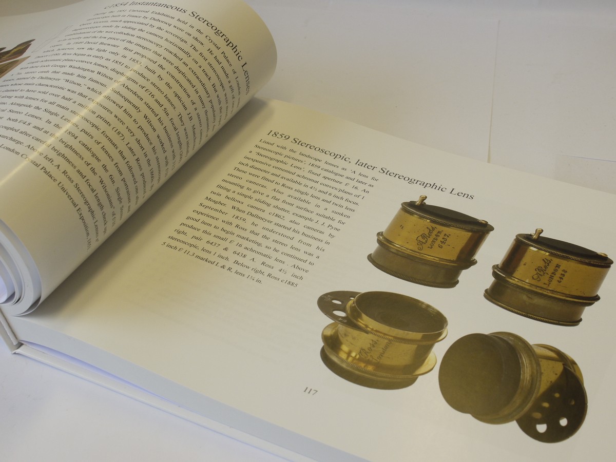 mwclassiccameras-20230609-150 Dallmeyer, Grubb, Ross, Taylor Taylor Hobson, Thornwaite & Wood - Photographic lenses in 19th Century Great Britain & Ireland, book by Corrado D-Agostini & Ivan Rose. Large Hardbound. 374 pages in English. UNCOMMON