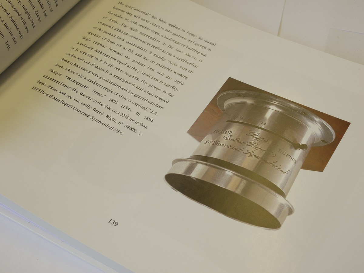 mwclassiccameras-20230609-152 Dallmeyer, Grubb, Ross, Taylor Taylor Hobson, Thornwaite & Wood - Photographic lenses in 19th Century Great Britain & Ireland, book by Corrado D-Agostini & Ivan Rose. Large Hardbound. 374 pages in English. UNCOMMON