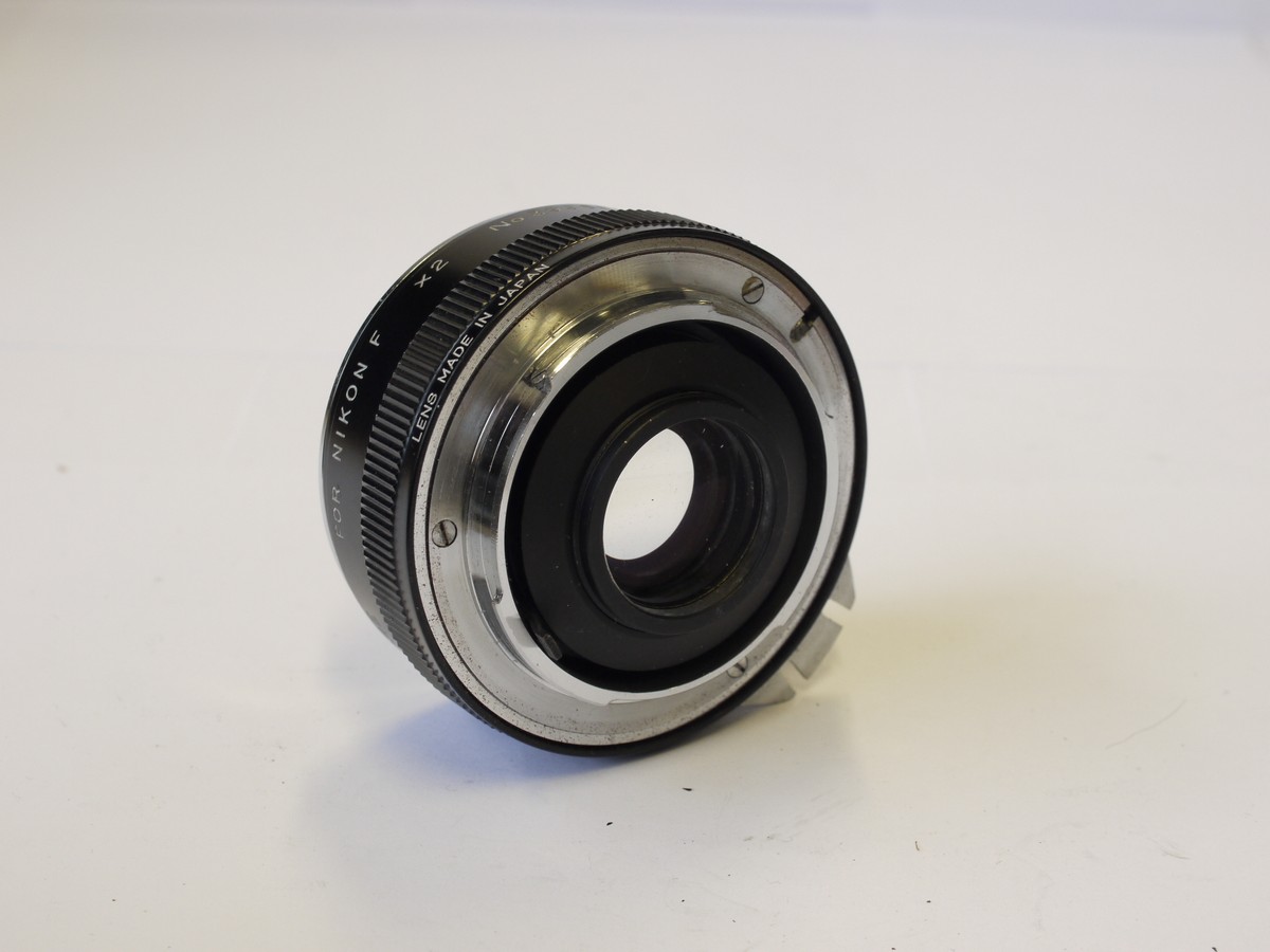 mwclassiccameras-20230707-84 Sankyo Kohki Komura Telemore 2X Convreter for Nikon F Converter + caps & case