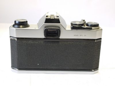Pentax K1000 35mm SLR, chrome + Pentax 50mm f2 SMC Pentax-M lens