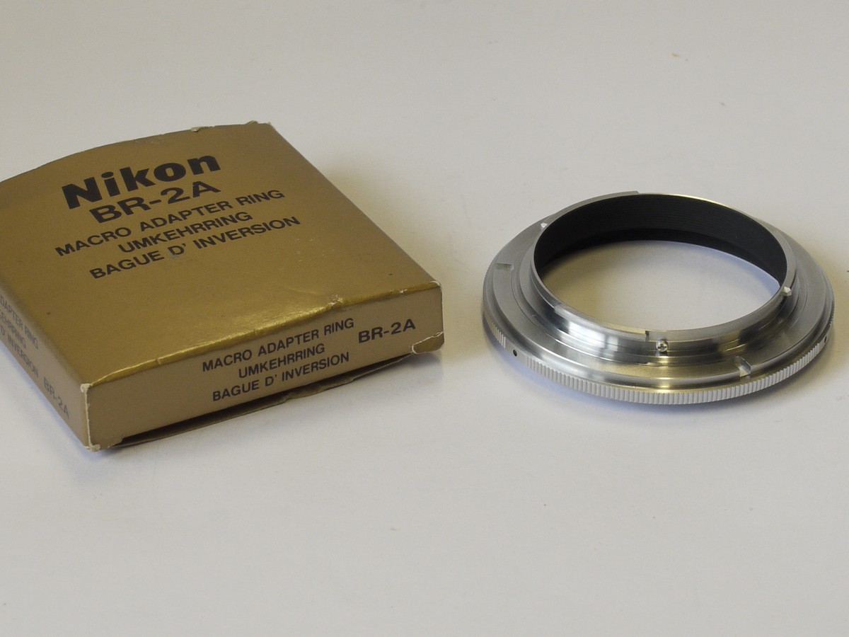 Nikon BR-2A Macro Adapter Ring + Instructions & Nikon Box – MW Classic ...