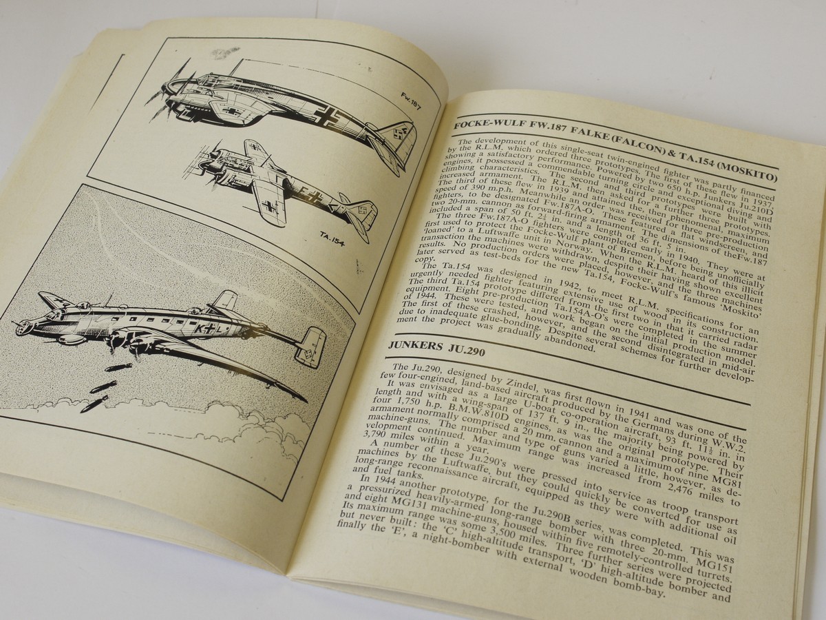 mwclassiccameras-20230721-214 Luftwaffe - Machines, Markings, Men, Medals booklet, Micron Publication, Book 17. Softbound. 64 pages in English