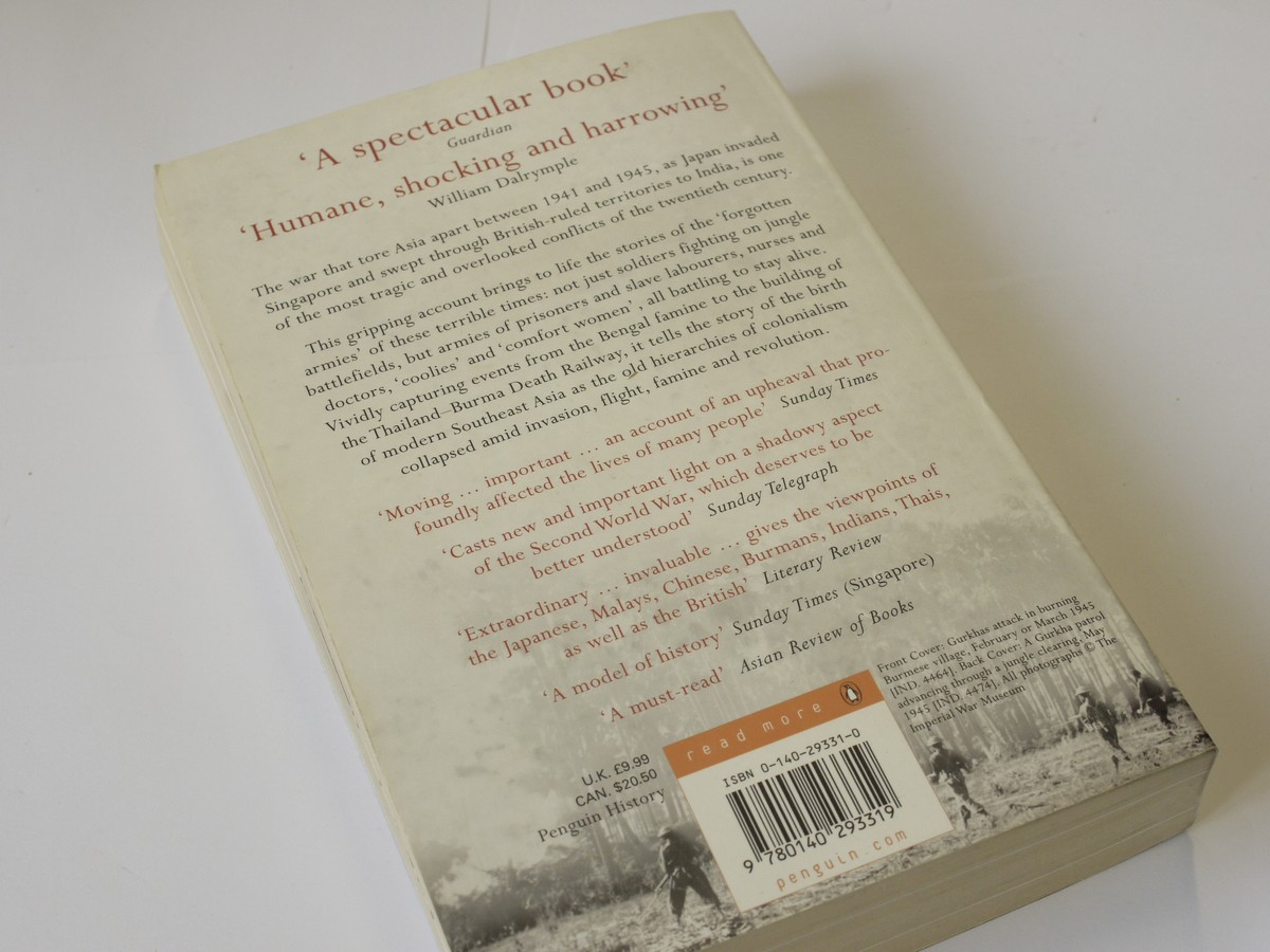 mwclassiccameras-20230721-221 Forgotten Armies - Britain's Asian Empire & The War with Japan, book by Bayly & Harper c2004. Softbound. 554 pages in English