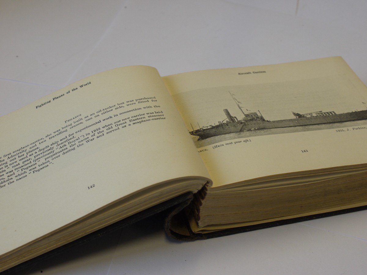 mwclassiccameras-20230811-113 Fighting Planes of the World, Small Vintage book Edited by E C Talbot-Booth, Compiled by Eric Sargent, 3rd Edition c1940's. Published by Sampson Low. 624 pages in English