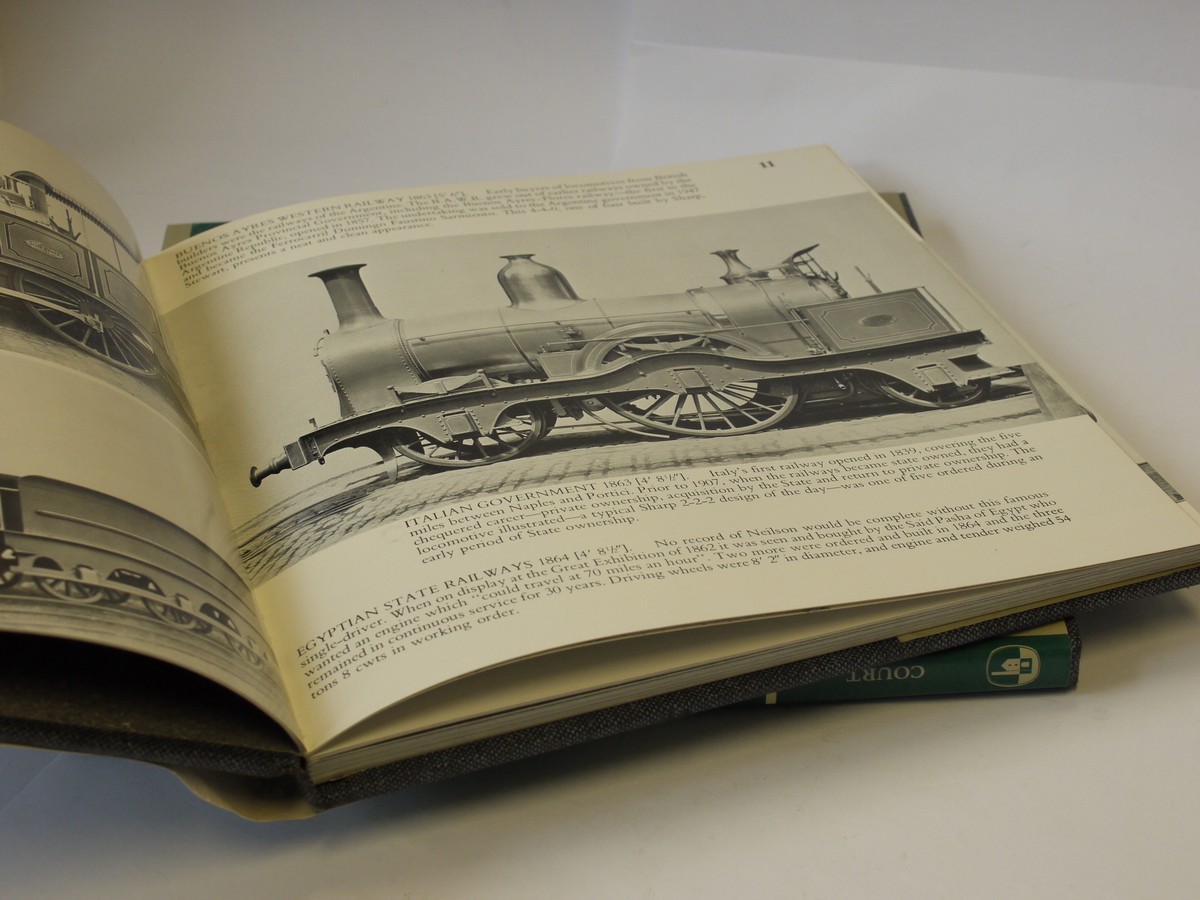 mwclassiccameras-20230818-215 Set of Two books - North British Steam Locomotives built 1833-1948 + built 1857-1956, both by John H Court, both Hardback with dust covers