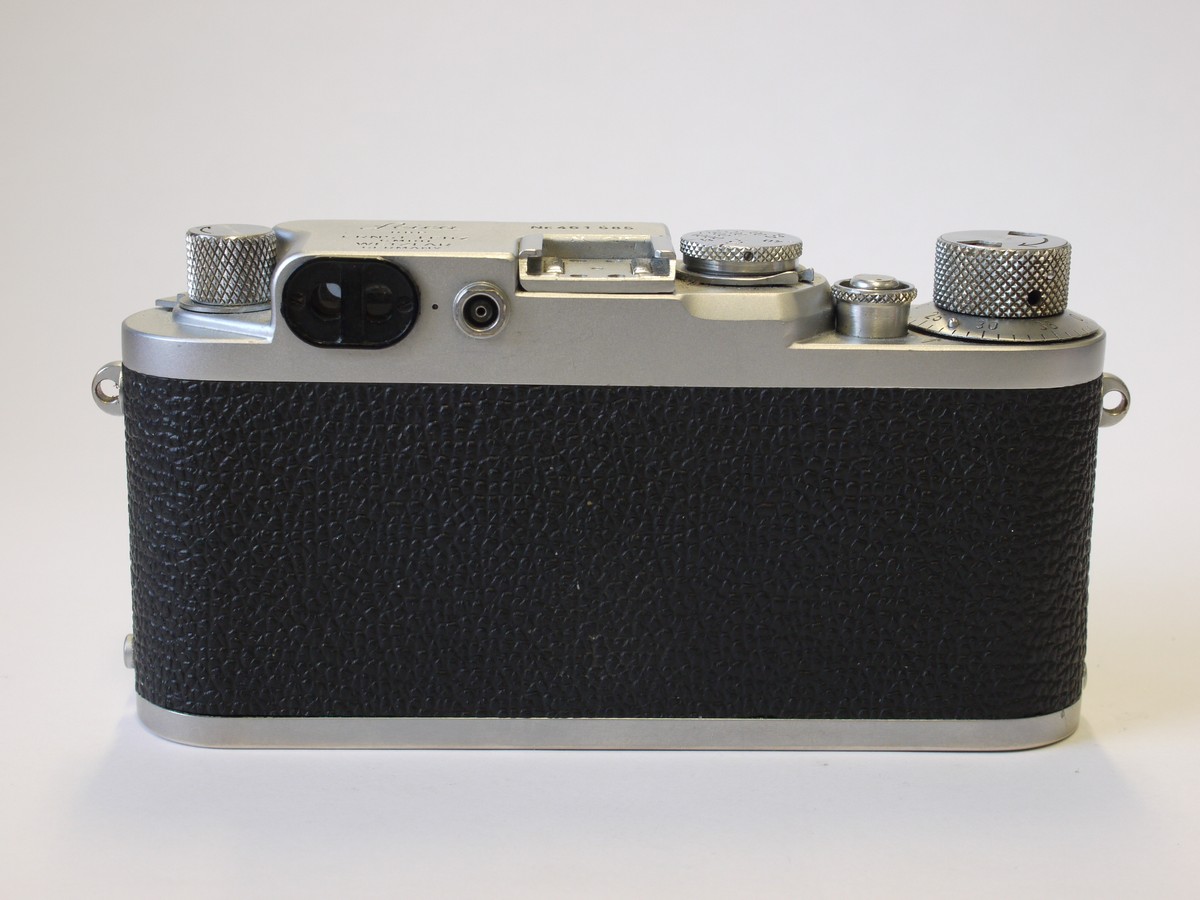 mwclassiccameras-20230825-24 Leica IIIf Black-Dial body, with delayed action (No.461585)