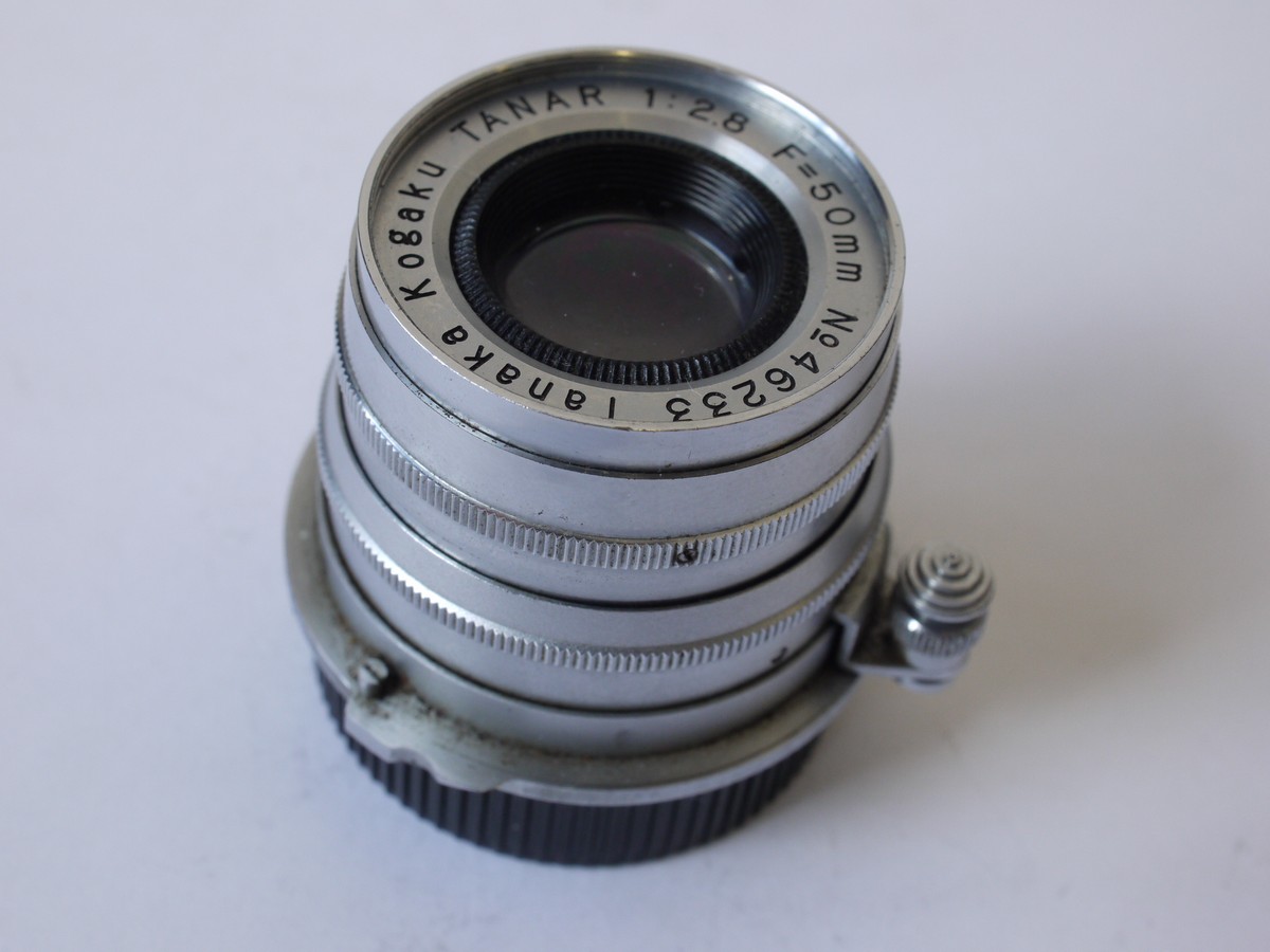Tanaka Kogaku 50mm f2.8 Tanar coated chrome L39 rangefinder
