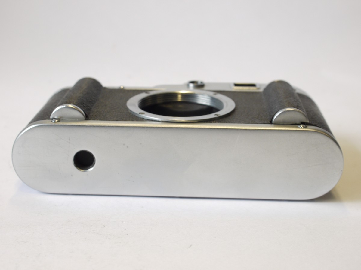 mwclassiccameras-20230901-17 Gamma III Leica Copy body (No.10698), L39 mount c1950-51. RARE
