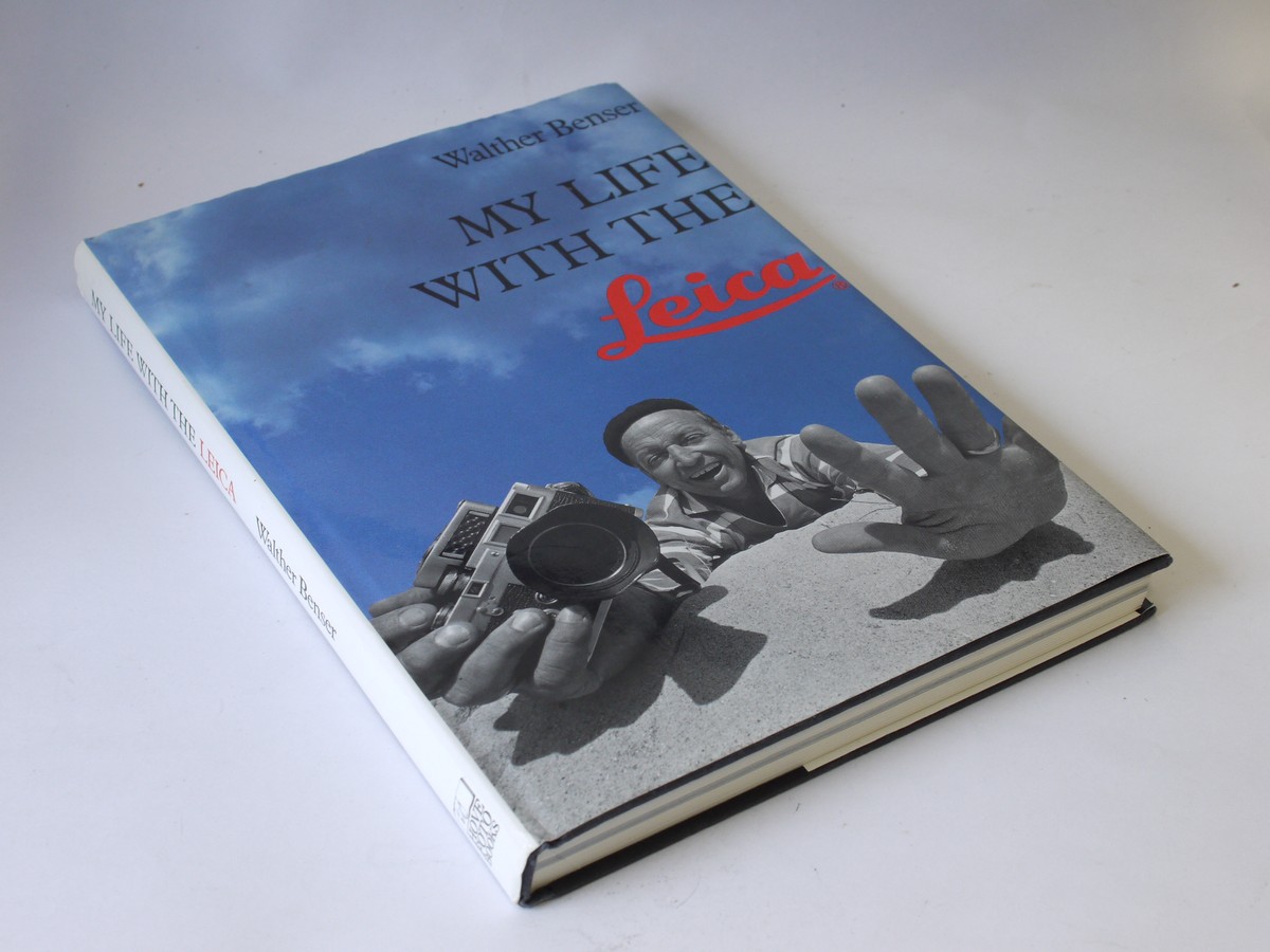 mwclassiccameras-20230901-208 My Life with the Leica by Walther Benser book c1990. Hardbound with dust cover