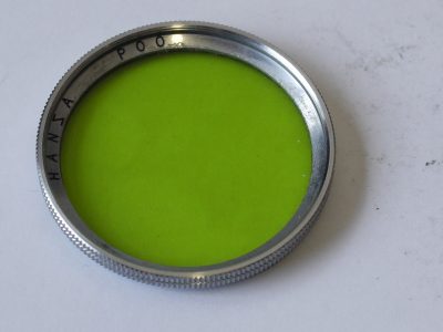 Hansa 39mm Screw-in Green POO filter, chrome rim
