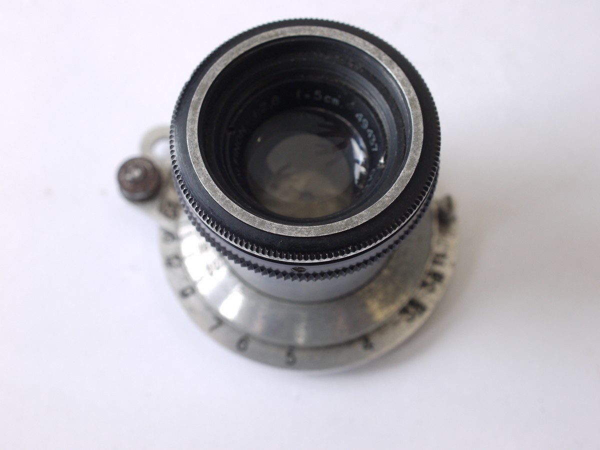 mwclassiccameras-20230908-279 Old Delft 5cm f2.8 Alfinon lens for Alpa Reflex early SLR (smaller mount). UNCOMMON LENS