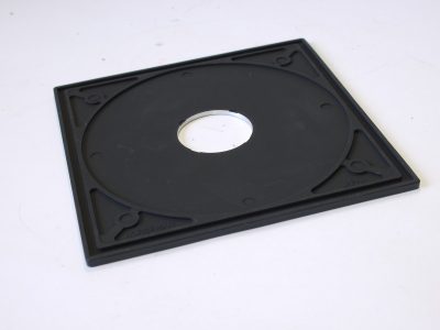Horseman 14cm Lens Panel (Undrilled) + makers box (Cat. No.23511)