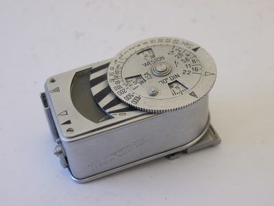 Metraphot Selenium cell shoe mounting Meter. NON-WORKING