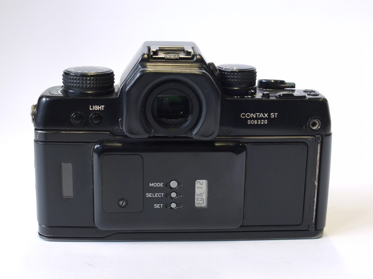 mwclassiccameras-20230922-25 Contax ST 35mm SLR body, with data back & body cap