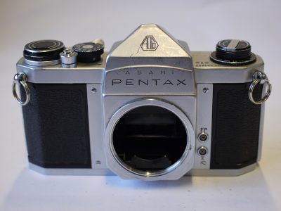 Pentax S1a 35mm SLR body, chrome, M42 screw mount