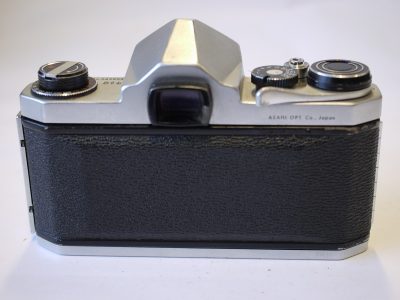 Pentax S1a 35mm SLR body, chrome, M42 screw mount