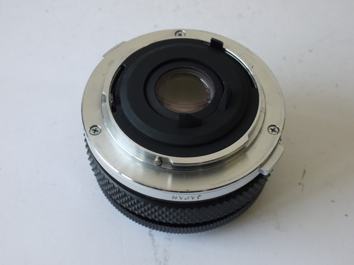 mwclassiccameras-20231006-161 Olympus 28mm f2.8 Zuiko Auto-W Manual focus OM mount lens + Skylight 1B filter & rear cap