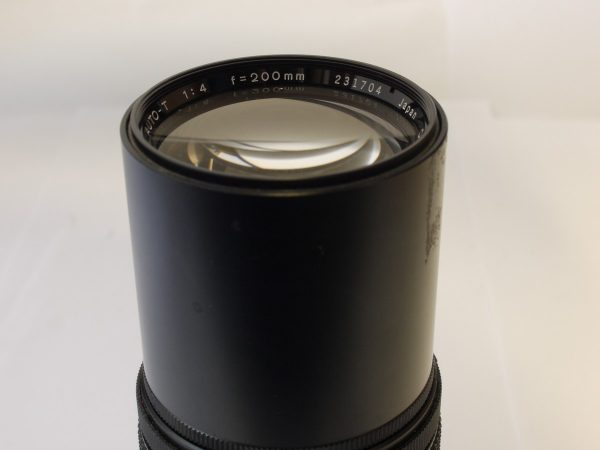Olympus 200mm f4 Zuiko MC Auto-T manual focus OM mount lens with