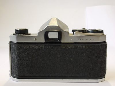 Pentax S2 35mm SLR body, chrome, M42 screw mount