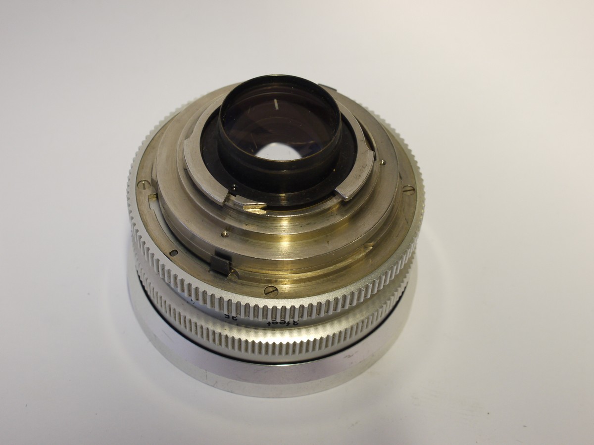 mwclassiccameras-20231103-422 Schneider 50mm f1.9 Retina Xenon high quality, fast lens in Retina Deckel mount + makers keeper case