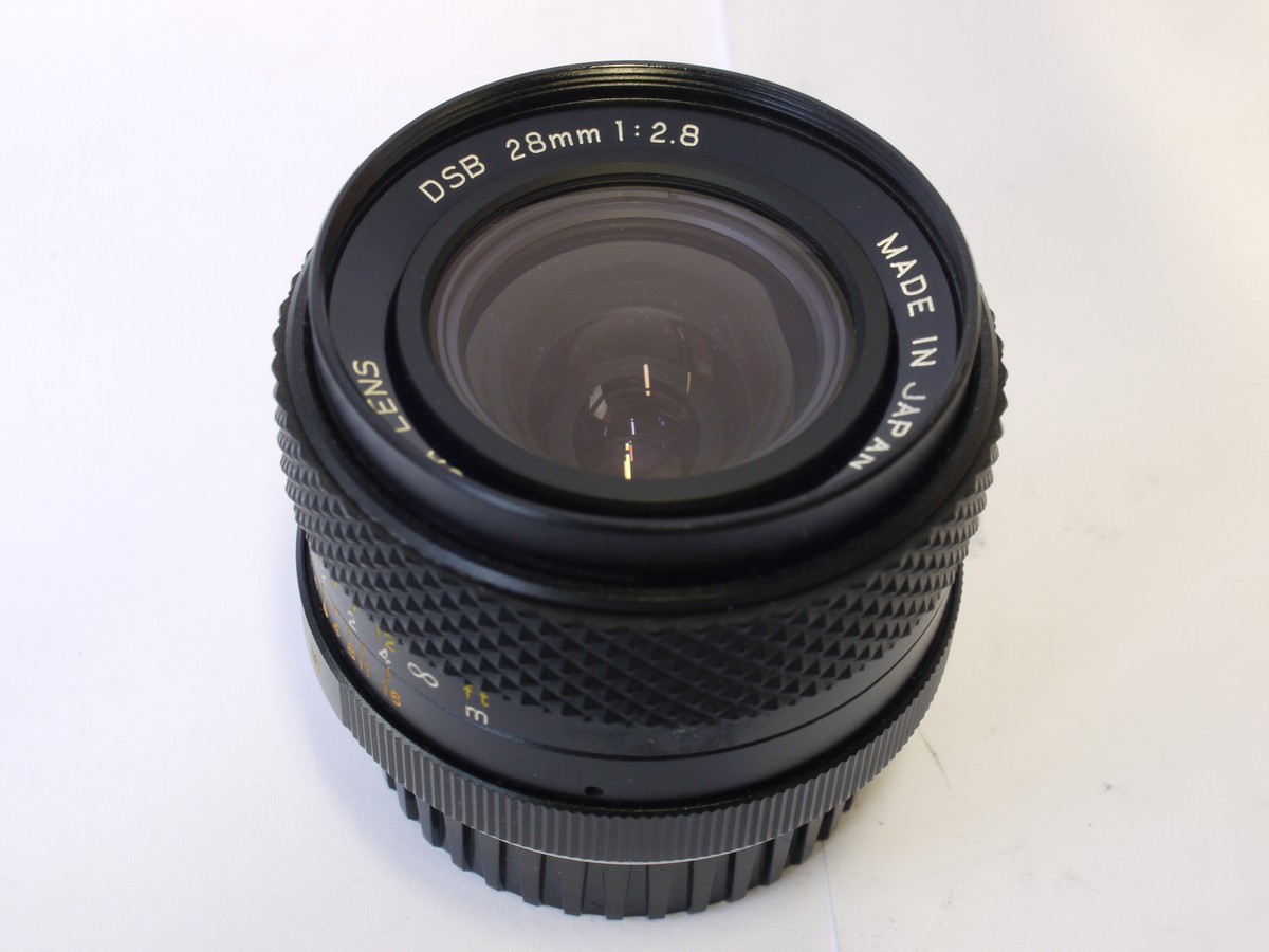 mwclassiccameras-20231110-117 Yashica 28mm f2.8 DSB manual focus manual focus Contax/Yashica mount lens + rear cap