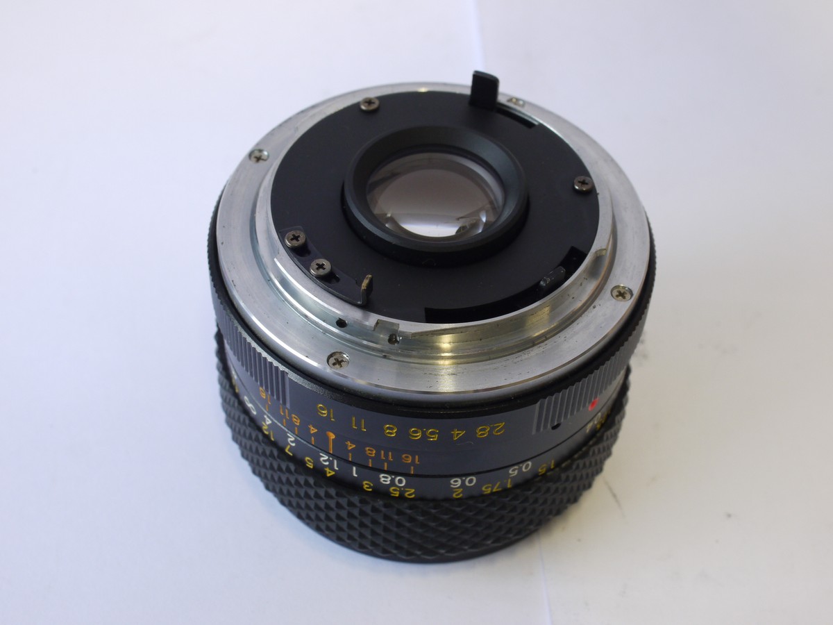 mwclassiccameras-20231110-118 Yashica 28mm f2.8 DSB manual focus manual focus Contax/Yashica mount lens + rear cap