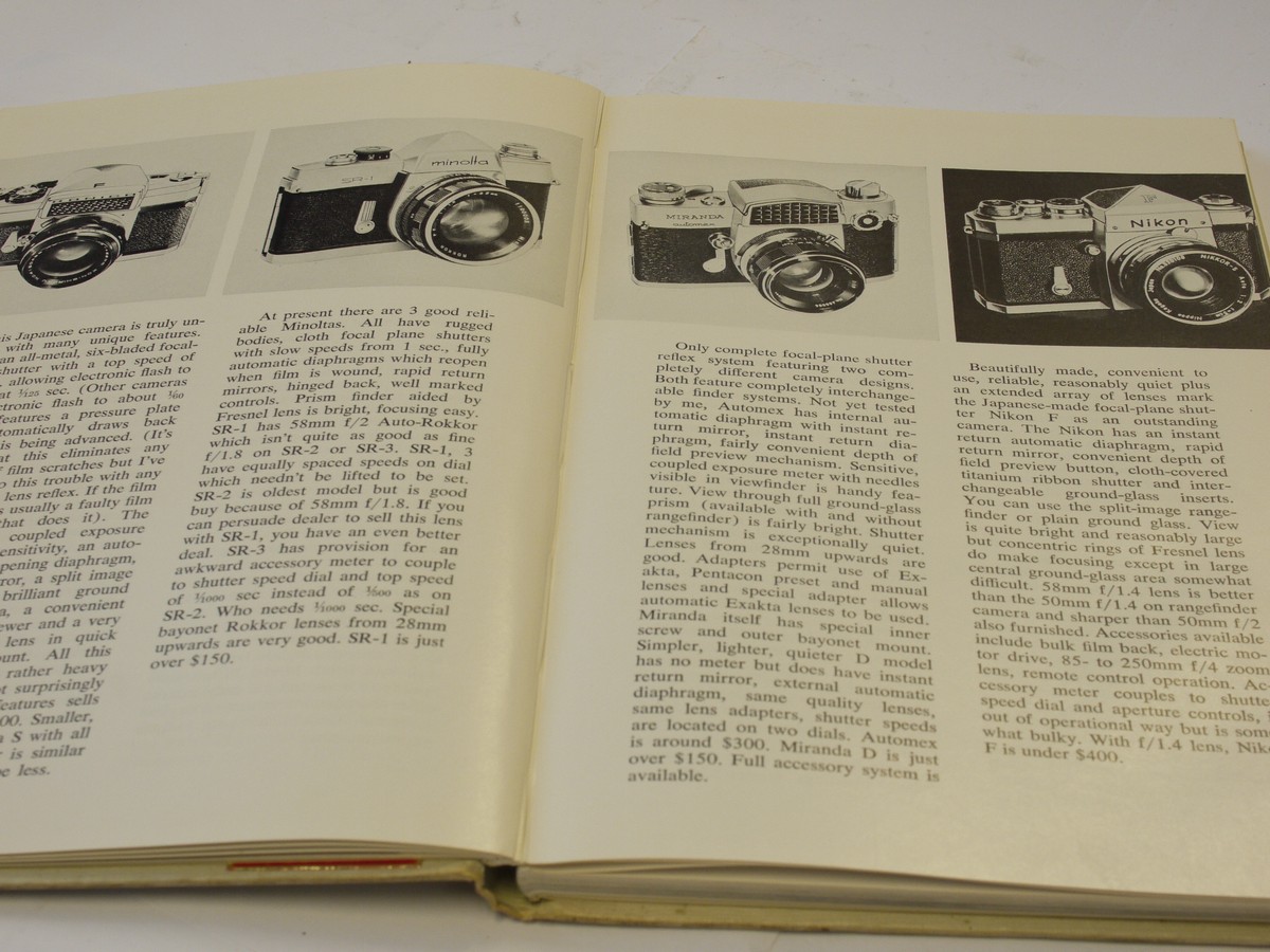 mwclassiccameras-20231110-256 Keppler on the Eye-Level Reflex, book by Herbert Keppler c1960. Hardback. 164 pages in English
