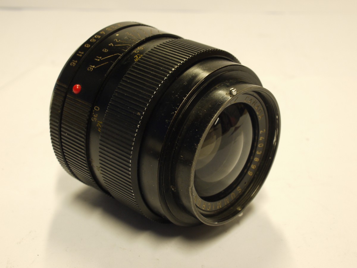 mwclassiccameras-20231110-343 Leitz Canada 35mm f2 Summicrton-R 2-cam (No.2403899)