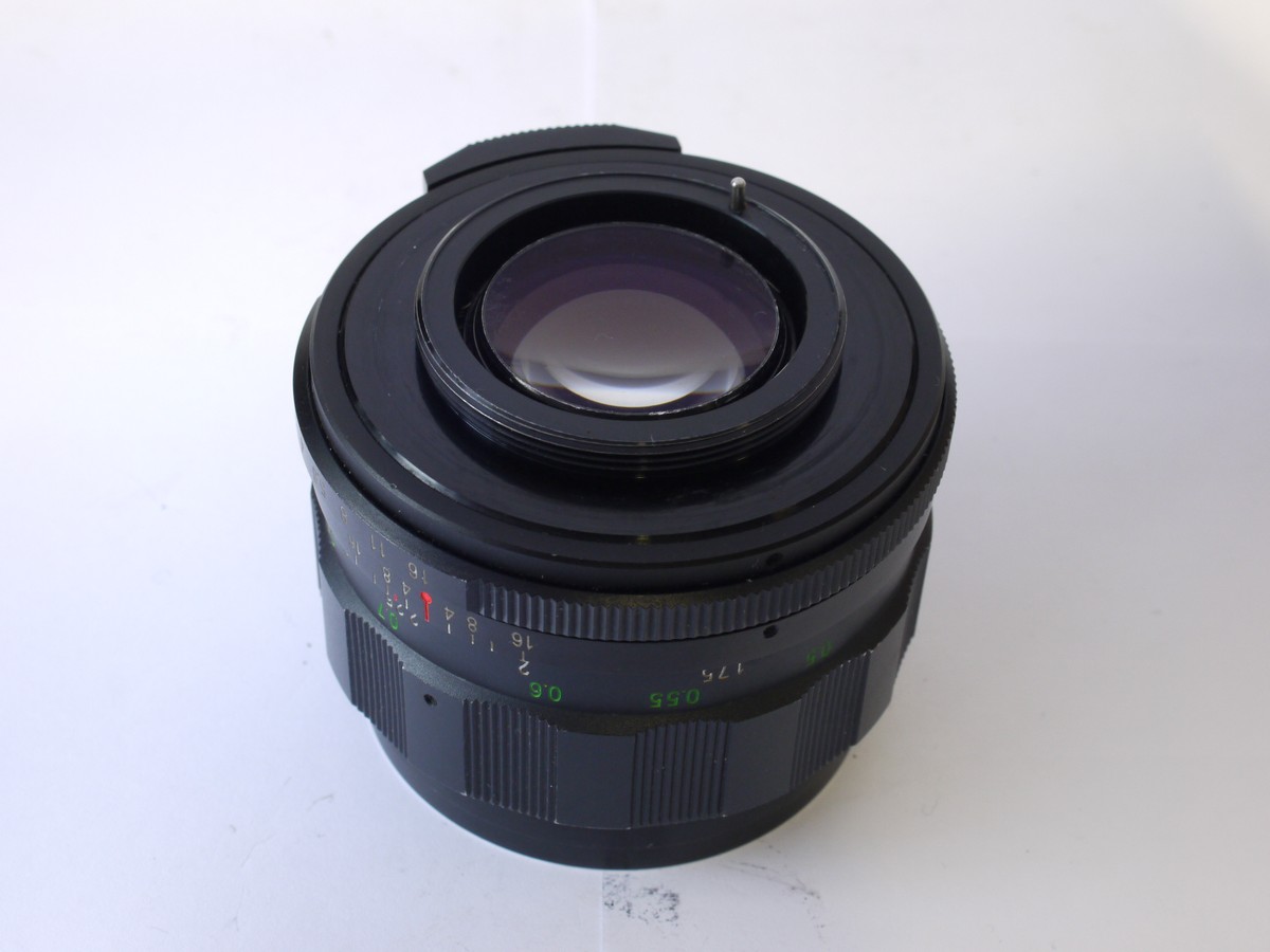 mwclassiccameras-20231110-43 Ricoh 55mm f1.4 Auto Rikenon manual focus M42 screw mount lens + Ricoh caps