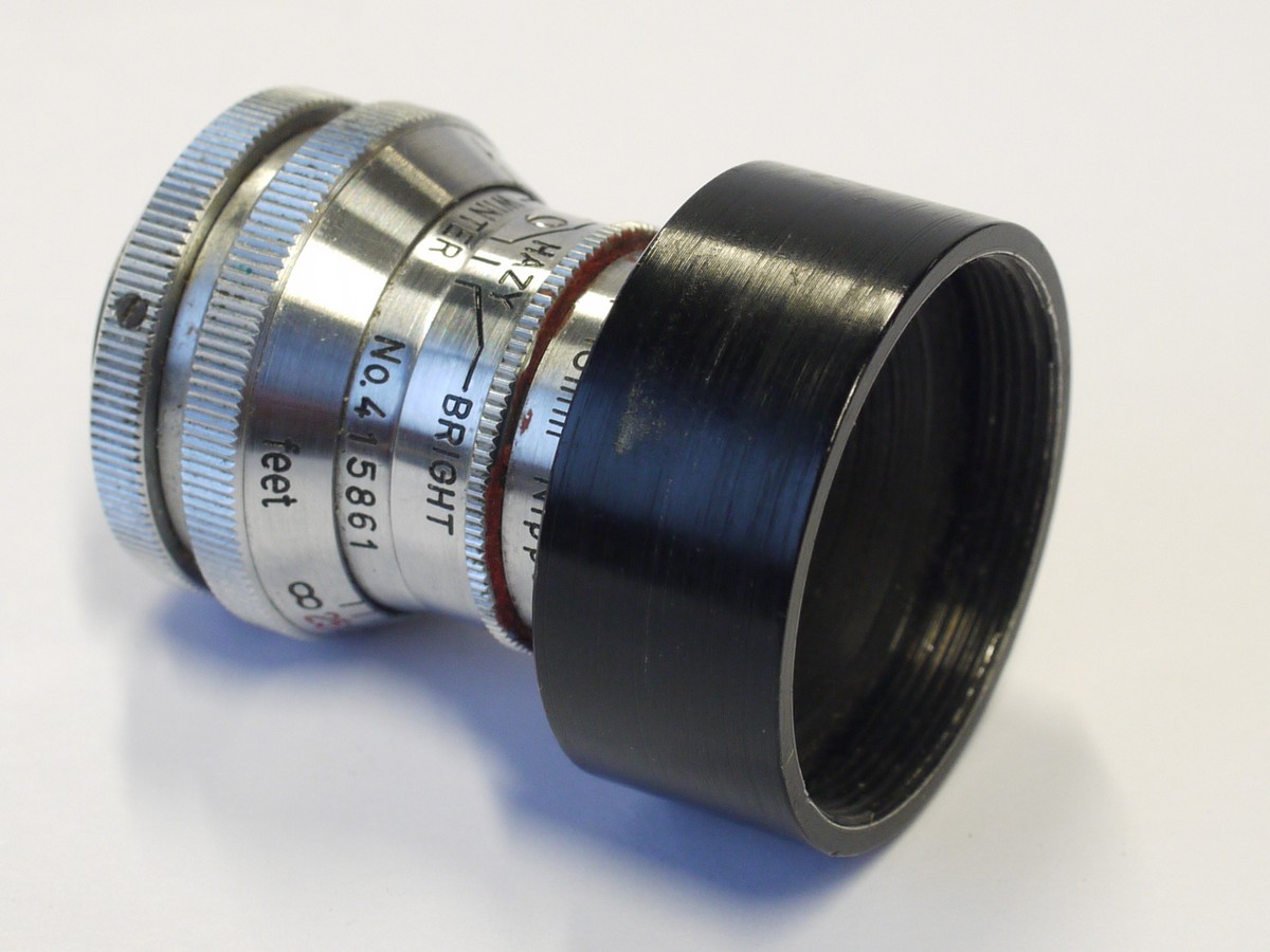 mwclassiccameras-20231117-202 Nippon Kogaku 13mm f1.9 Cine-Nikkor-C chrome D moun t (Standard 8) lens. RARE