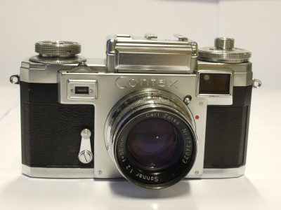 Zeiss Ikon Contax IIIa coloured dial (No.Y56575) + Carl Zeiss 50mm f2 Sonnar coated lens (No.1734023)
