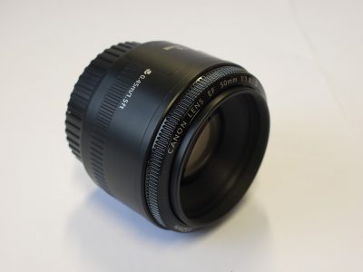 Canon EF 50mm f1.8 II + Canon caps